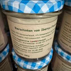 Bierschinken vom Iberico-Freilandschwein