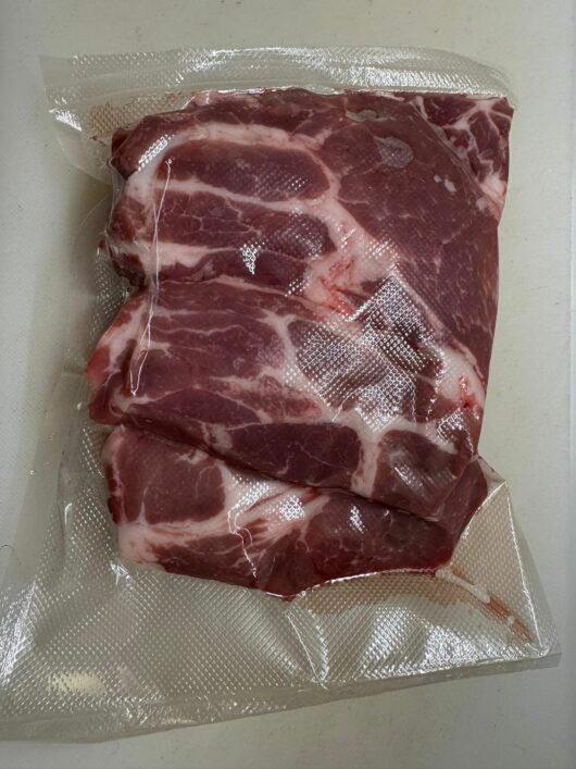 Nackensteak vom Iberico-Freilandschwein (gefroren)