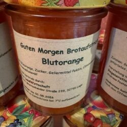 Brotaufstrich Blutorange (200g)