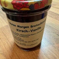 Brotaufstrich Kirsch-Vanille (200g)