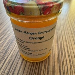 Brotaufstrich Orange (200g)
