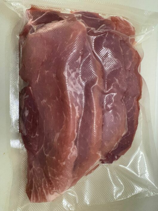 Schnitzel aus der Hinterkeule vom Iberico-Freilandschwein (gefroren)