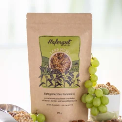 Hafer Müsli mit Rosinen