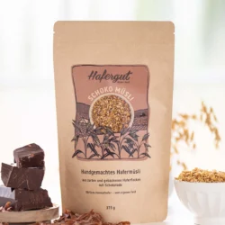 Hafer Müsli mit Schokolade