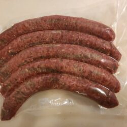 Grobe Rinderbratwurst