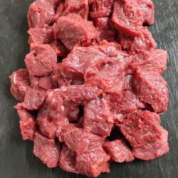 Rindergulasch vom Hochlandrind