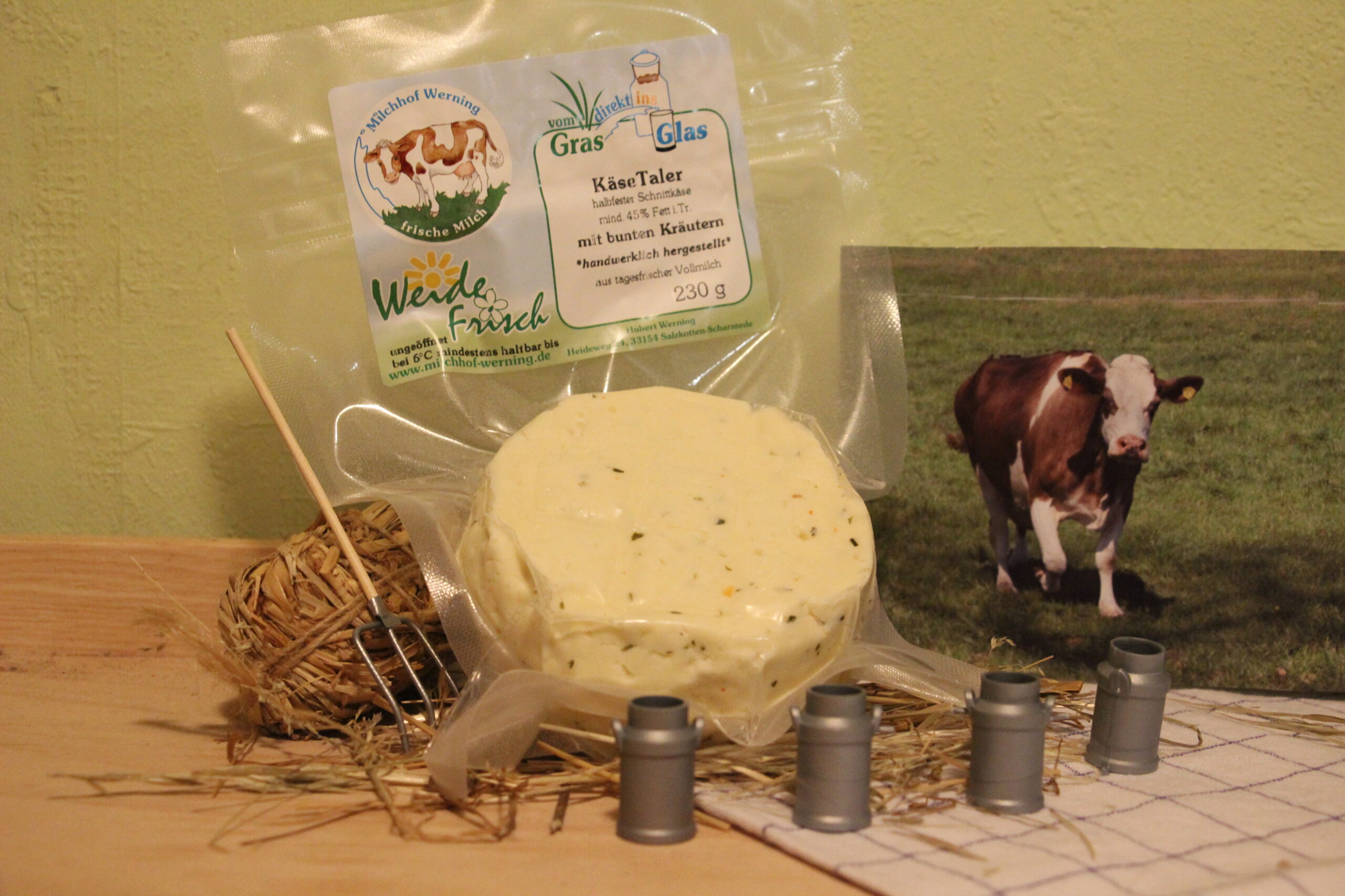 Käsetaler 'Bunte Kräuter'