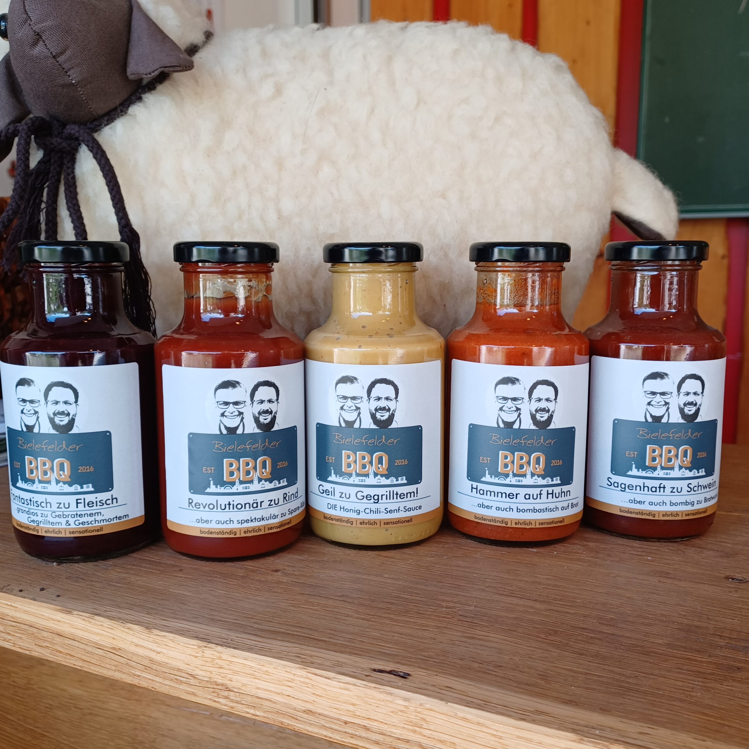 BBQ-Sauce 'Hammer auf Huhn'