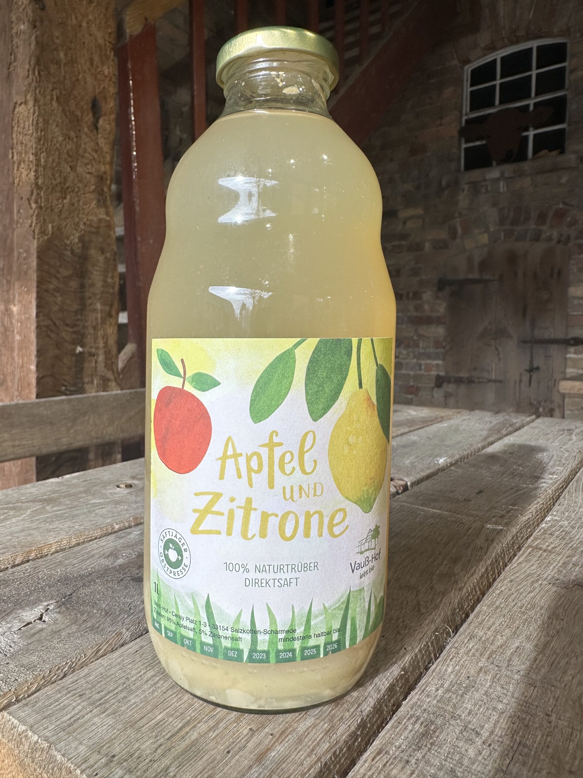Apfel-Zitronensaft