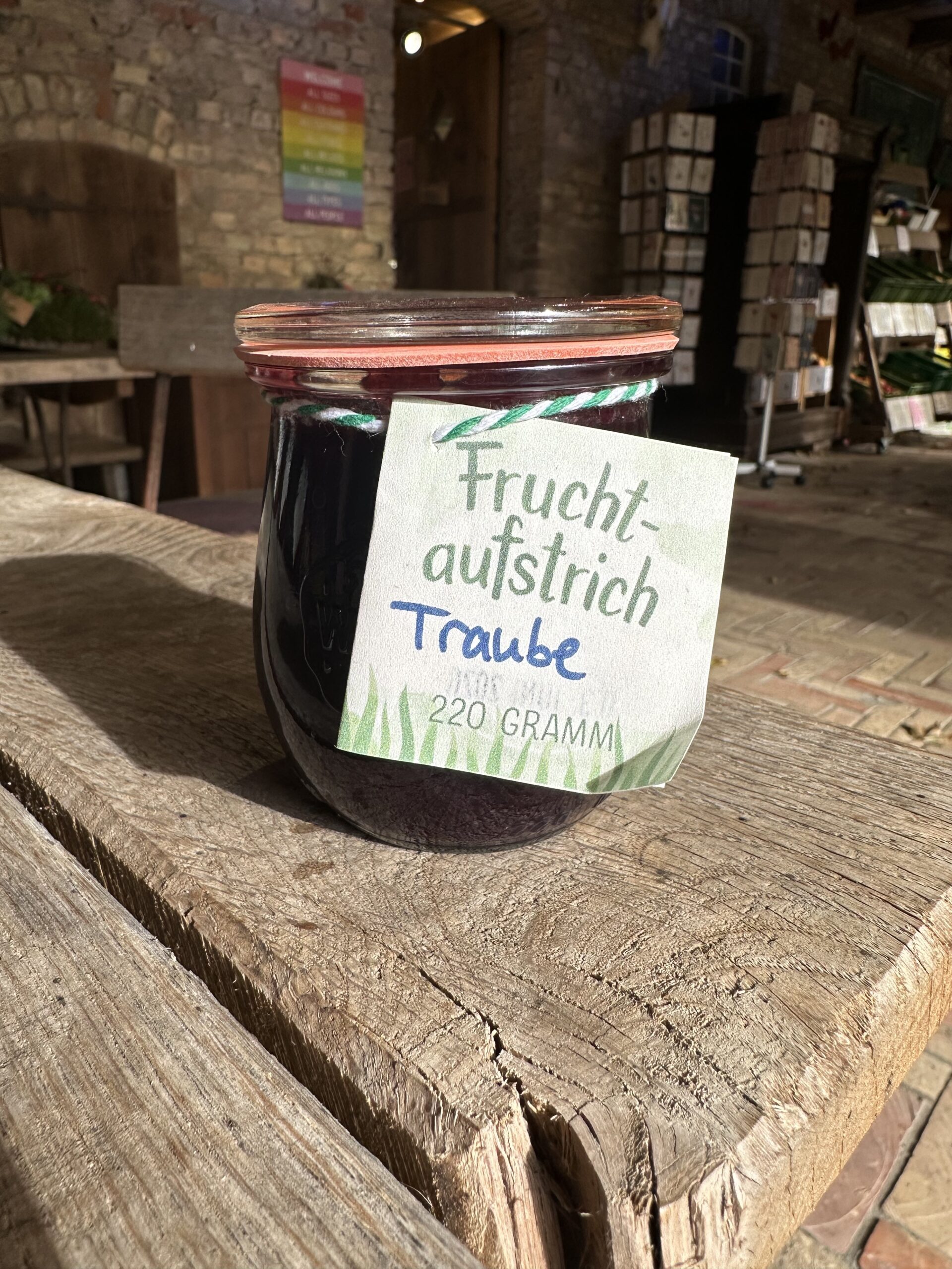 Fruchtaufstrich Traube