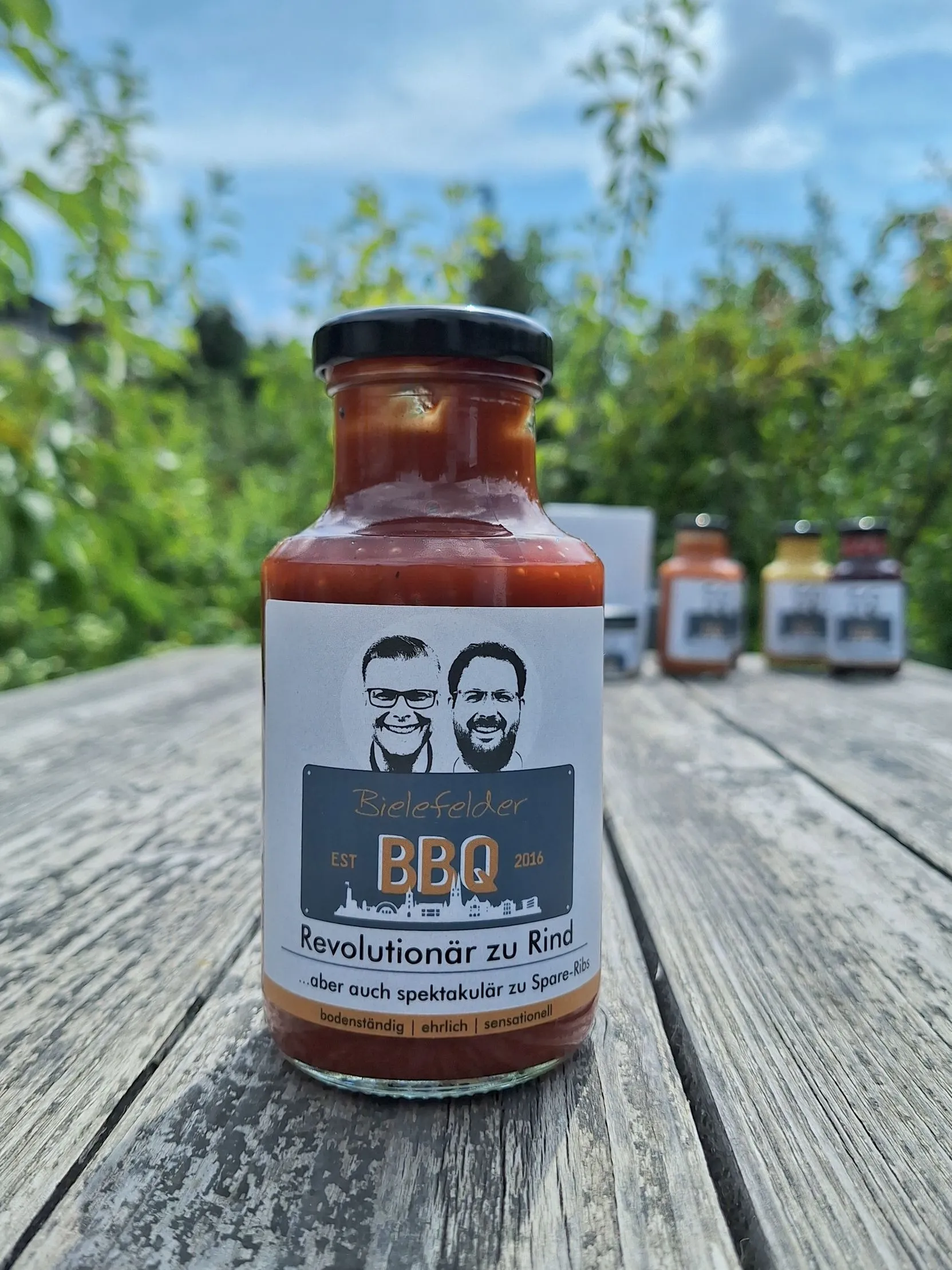BBQ-Sauce 'Revolutionär zu Rind'