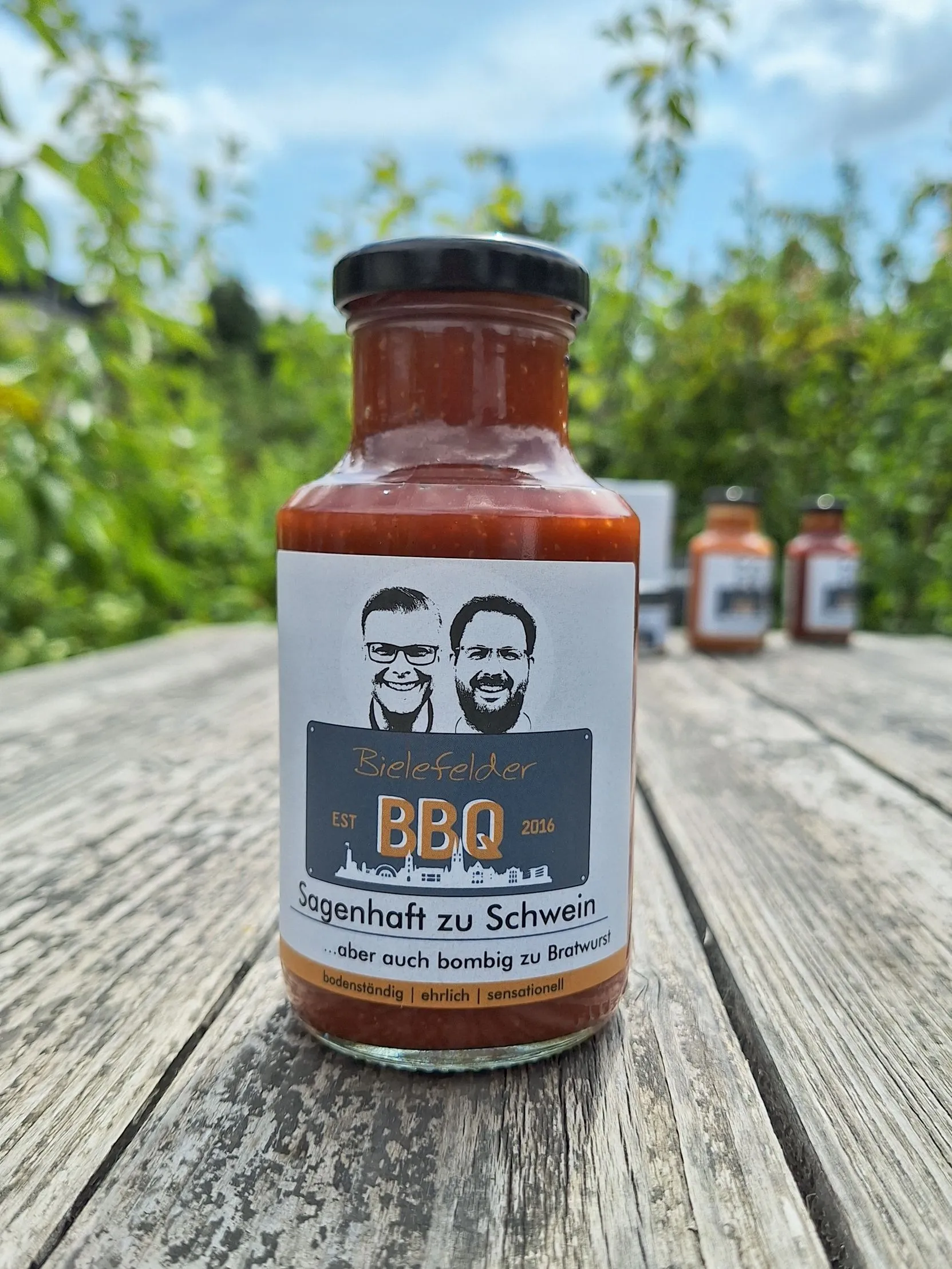 BBQ-Sauce 'Sagenhaft zu Schwein'