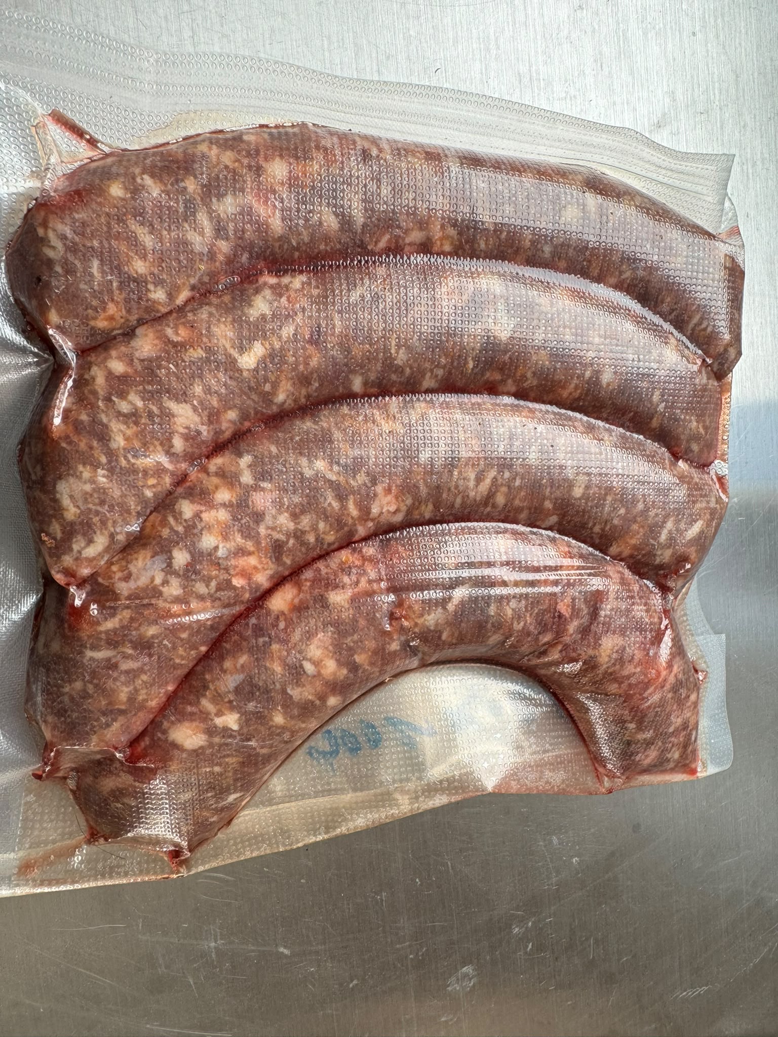 Wildschweinbratwurst